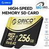 Orico Scheda di memoria ORICO V3 MicroSDXC UHS-I da 256 GB, lettura 180 MB/s 160 MB/s, codifica 4K UHD, U3, Classe 10, V30, A2, Micro SD per drone