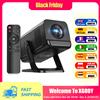 XGODY Gimbal 5 GO Android 14.0 Proiettore a tiro corto 4K 1080P Nativo 720P 300ANSI Proiettore Dual Wifi BT5.4 Air Mouse Home Cinema