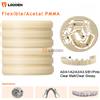 LODDEN Dentale Acetal PMMA Disco 98mm VITA16 BL1/Trasparente/Colore Rosa Flessibile PMMA Blocchi Dental Lab CAD CAM Sistema di Fresatura Dentale Vuoto