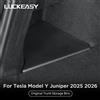 LUCKEASY per Tesla Model Y Juniper 2025 2026: Contenitori portaoggetti posteriori per bagagliaio, accessori per lato sinistro e destro