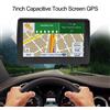 MEKEDE Navigatore GPS Portatile 7'' per Camion, Autobus e Camper, Schermo Grande HD con AV-IN, Riproduzione Musica e Video, NUOVO 2025 Navigatore UE