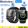 Blackview W70Pro Smartwatch Outdoor con SOS, Misurazione Ossigeno nel Sangue, Batteria 900mAh, Schermo HD Full View 2.01'', Impermeabile, Torcia, Bussola, per Uomo e Donna