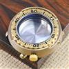 HEIMDALLR cassa dell'orologio super lume Alluminio bronzo Tuna Can custodia subacquea adatta Seiko mod per NH35A NH36A Movimento automatico Zaffiro