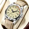 VA VA VOOM Orologio da polso da uomo con calendario al quarzo militare sportivo casual per uomo d'affari in pelle impermeabile orologio maschile Relogio Masculin