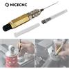 NICECNC Moto UTV Ammortizzatore di Azoto Adattatore di Riempimento Dell'ago per KTM Honda Yamaha Raptor YFZ Polaris RZR Arctic Cat Fox Snowmobile Shock