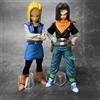 Bandai 27 CM Anime Dragon Ball Z Android 17 18 Figura Android 18 Action PVC Figure Collezione Modello Giocattoli per Bambini Regali Di Natale