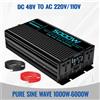 CHANTOWER Inverter a onda sinusoidale pura DC 48V a AC 220V/110V 1000W 1600W 3000W 4000W 5000W 6000W Convertitore di potenza Inverter solare per auto