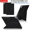 AJIUYU Custodia magnetica Y-Fold per Xiaomi Pad 8 Smart Cover Stand per Xiaomi Mi Pad 7 8 Pad7 8 Pro Poco Pad X1 Custodia protettiva per tablet da 11.2 "