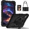 Greliana 360 ° Custodia robusta girevole per Lenovo Xiaoxin Pad 11 2025 2024 Cover antiurto Lenovo Tab M11 Idea Tab 11 pollici con cinturino da polso