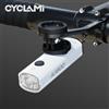 CYCLAMI Faro per bicicletta da 1200/1800 lumen Lampada per luce anteriore sospesa ultraleggera in lega di alluminio bianca MTB bici da strada CYCLAMI AI1800