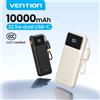Vention CCC 22.5W 10000mAh Power Bank Caricabatterie Portatile Rapido per Xiaomi iPhone Samsung Batteria di Ricambio Certificata 3C