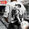 Bandai Anime Zoro ONE PIECE Harajuku Uomo Super Saiyan Vintage T-shirt estiva Donna allentata Streetwear Casual T-shirt a maniche corte Top