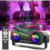 AMARYLLIS Party Disco Ball Dj Disco Light Strobe Dance Suono attivato con telecomando Stage Rave Light Proiettore Ocean Star per Club