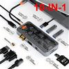 basix Hub USB C 4K per MacBook Pro/Air e iPad pro - Convertitore audio/video compatibile HDMI con cavo USB 3.0 PD Type-C