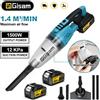 Gisam Gami 12Kpa Aspirapolvere Elettrico Cordless Multi-funzione Pulitore Palmare Pulizia Polvere di Neve Strumento Per Makita 18v Batteria Spille