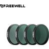 Freewell 4 confezioni di filtri per action cam Kit di filtri ND/PL e ND Compatibilità DJI Osmo Action 6 Accessori per fotografia fotografica