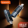 Toocki Lighting Adattatore da maschio a USB C femmina OTG per iPhone iPad Display digitale da 27 W Connettore interfaccia IP USB-C a ricarica rapida