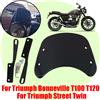 S2R Per Triumph Bonneville T100 T120 Street Twin Accessori Moto Retro Parabrezza Parabrezza Vento Schermo Deflettore Guard