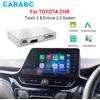 CARABC Per TOYOTA CHR RAV4 Highlander Tundra Sienna Prius Yaris Camry Wireless Carplay Android Auto di Navigazione GPS