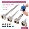 abay Strumento per lo smontaggio di joystick, punta per saldatore rimovibile T12 C245 936/900M 203/200, nucleo riscaldante per Xbox PS4 PS5 Switch Pro