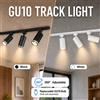 CHENBEN Lampada da soffitto moderna a LED a binario 110V 220V Faretti per illuminazione a soffitto Gu10 Luci a LED Faretti Illuminazione da cucina a soffitto a led