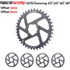 RACEWORK MTB Corona a 3/6mm offset Narrow Wide per Mountain Bike 32T 34T 36T 38T per SRAM GXP NX Guarnitura a 3 bulloni