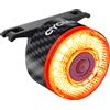CYCLAMI Smart Brake Fanale posteriore per bicicletta Avvio/arresto automatico Rilevamento del freno Luce posteriore per bici Rilevamento delle vibrazioni Sveglia Fanale posteriore in carbonio
