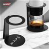 IKAPE Supporto per macchina da caffè portatile IKAPE, supporto per gocciolamento caffè in metallo, per macchina da caffè espresso portatile elettrica wireless