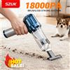 SZUK Aspirapolvere per auto ad alta pressione Mini aspirapolvere portatile portatile Forte aspirazione Pulitore per auto Potente ventilatore d'aria