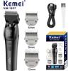 Kemei 1857 Tosatrice Professionale per Cani e Gatti, Elettrica Ricaricabile, Tagliacapelli per Animali 10W