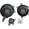 GBRacing Protezione della copertura del motore del motociclo per Kawasaki ER6N ER6F 2006-2016 Copertura decorativa della protezione di sicurezza della bici migliorata