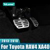 YaLumei Per Toyota RAV4 XA40 2013 2014 2015 2016 2017 2018 RAV 4 Auto In Alluminio Acceleratore Pedali Freno Copertura Antiscivolo Pastiglie Accessori