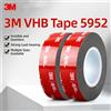 3M VHB5952Strong Nastro biadesivo Ad alta viscosità Addensare Staffa ETC Nastro per uso auto Impermeabile Nessuna traccia Ad alta temperatura