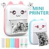 Marklife Mini stampante termica portatile da 58 mm Stampante fotografica tascabile mobile Bluetooth senza fili Memo domanda sbagliata Stampa HD con cavo USB