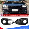 Magickit Paraurti Anteriore Fendinebbia Lampada Griglia Griglia di Copertura per BMW Serie 1 F20 F21 2015-2019 Paraurti Inferiore Griglia 120d 118d 116d