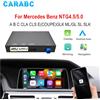 CARABC Per Mercedes Benz ABCE CLA CLS GLA GLC GLK SLK ML GL NTG4.5 5.0 Sistema Wireless CarPlay Android Auto Mirror Link AirPlay