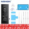 Nohon Batteria del telefono NOHON per iPhone 15 14Pro 13Pro MAX 12 11 X XR XS 8 7Plus 6s SE SE2 SE3 Batteria al litio sostitutiva con strumenti