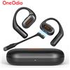 OneOdio OpenRock Link 20 Traduttore AI Auricolari Bluetooth 6.0 Cuffie wireless a orecchio aperto con microfono ENC magnetico IPX7 Auricolari sportivi APP