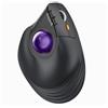 HRUEDA Mouse trackball wireless verticale ProtoArc, mouse ergonomico roller Bluetooth EM05 NL Mouse ricaricabile per computer portatile