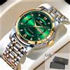 VA VA VOOM Orologio di lusso da uomo in oro blu con strass in acciaio inossidabile stile business movimento al quarzo originale settimana coppia orologi da uomo