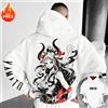 Bandai ONE PIECE Yamato Harajuku Anime 2025 Streetwear Inverno Felpa con cappuccio oversize Vintage Uomo Donna Manica lunga Maglione con cappuccio Top Y2k
