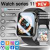 GUHUAVMI Per IOS Watch Series 11 uomo donna Smart Watch traiettoria GPS braccialetto display AMOLED chiamata Bluetooth Sport orologio intelligente impermeabile