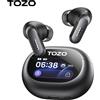 TOZO NC20 Pro Auricolari Hi-Res con controllo touch screen, cuffie Bluetooth wireless LDAC, suono HiFi immersivo con bassi profondi