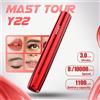 Mast Tattoo Tour Y22 Macchina per tatuaggi per trucco permanente RCA o penna a batteria wireless Batteria da 3,0 mm con corsa 1200 mAh per labbra e sopracciglia