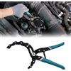 LIBRATON 1pc Chiave per Filtro Olio Regolabile Rapido 12 "Pinze per Filtro Olio Uso con Una Mano Strumento di Rimozione del Filtro Olio per Auto Moto e Camion