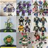 Bandai Genuino carico sfuso Stella colorata Tartarughe Ninja Piaymates Miyamoto Coniglio Guerriero Tartarughe Bambola mobile Disponibile