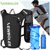 NEWBOLER Zaino da trail running Gilet idratatorio ultraleggero Confezione funzionale traspirante per escursioni in bicicletta maratona