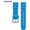 NORTH EDGE 24MM/20MM/22MM cinturino in caucciù cinturino in nylon in acciaio inossidabile applicabile a TRITON EVOQUE 2 GAVIA2 ALPS AK Cross fit 3 MARS