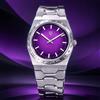 PAGANI DESIGN 2026 Nuovo VJ21 Orologio al Quarzo Sottile da Uomo 7mm 37mm V2 Zaffiro Viola Impermeabile 10bar C3 reloj hombre PDYS020