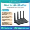 GL.iNet GL-BE6500 (Flint 3e) Router domestico Wi-Fi 7 dual-band Porte 5× 2,5G Robuste capacità VPN e controlli parenti